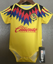 25-26 Club America Yellow Baby Infant Crawl Suit