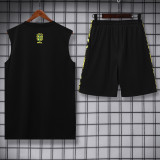 25-26 Brazil Yellow Tank top and shorts suit