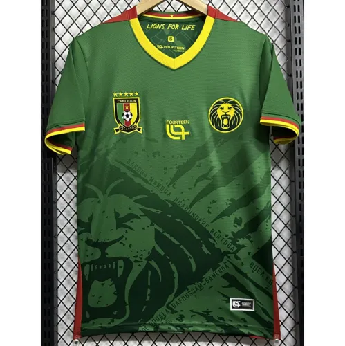 25-26 Cameroon Home Fans Soccer Jersey