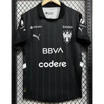 24-25 Monterrey Third Black Fans Soccer Jersey (黑色)