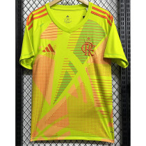 25-26 Flamengo Yellow Goalkeeper Soccer Jersey