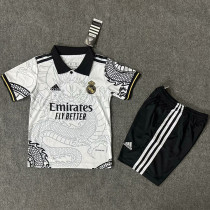 23-24 RMA White Special Edition Kids Soccer Jersey