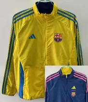 25-26 BAR Yellow & Royal blue Double Sided Windbreaker (双面风衣)
