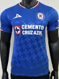 25-26 Cruz Azul Home Player Version Soccer Jersey