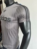 2025 AD Casual Grey Player Version Training shirts *三叶草