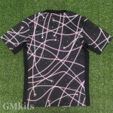 25-26 PSG Pink Black Special Edition Fans Training shirts