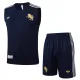 25-26 JUV Royal blue Tank top and shorts suit #D2518