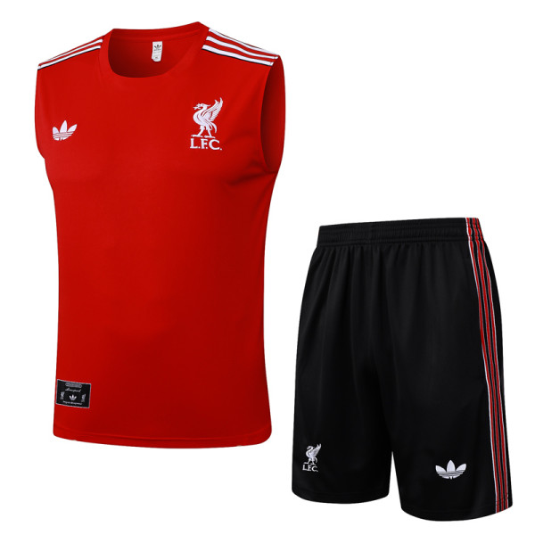 25-26 LIV Red Tank top and shorts suit #D2515