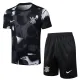25-26 Corinthians Black Training Short Suit #D2534