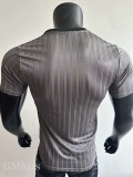 2025 AD Casual Grey Player Version Training shirts *三叶草