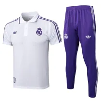 25-26 RMA White Polo Tracksuit #C2508