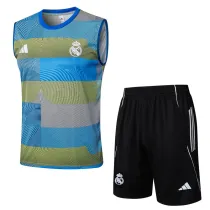25-26 RMA Blue Tank top and shorts suit #D2529