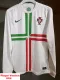 2012 Portugal Away Player Version 长袖球员 Long Sleeve Retro Soccer Jersey