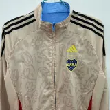 25-26 Boca Blue & Khaki Double Sided Windbreaker (双面风衣)