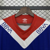 2025 Club Nacional Blue Fans Soccer Jersey (V领)