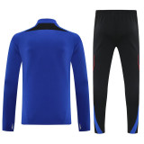 25-26 Man Utd  Fancy blue Half Pull Tracksuit (半拉链)
