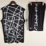 25-26 CHE Black White Tank top and shorts suit (背心套装)