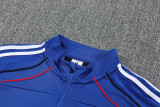 25-26 Man Utd  Fancy blue Half Pull Tracksuit (半拉链)