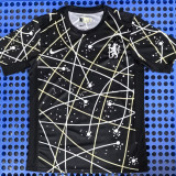 25-26 CHE Grey Black Special Edition Fans Training shirts