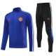 25-26 Man Utd  Fancy blue Half Pull Tracksuit (半拉链)