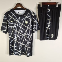 25-26 CHE Black White Training Short Suit