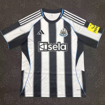 25-26 Newcastle Home Fans Soccer Jersey