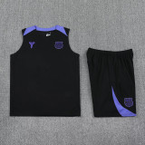 25-26 BAR Black Tank top and shorts suit