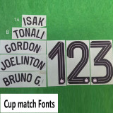 25-26 Newcastle Home Fans Soccer Jersey