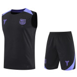 25-26 BAR Black Tank top and shorts suit