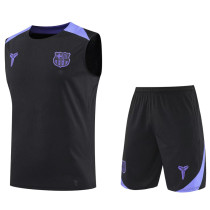 25-26 BAR Black Tank top and shorts suit