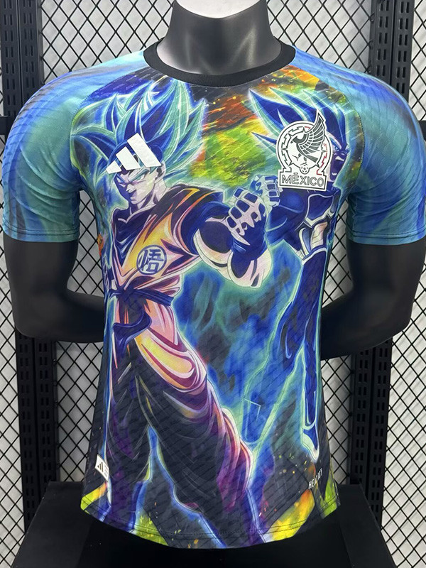 25-26 Mexico Blue Special Edition Player Version Training Shirts