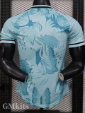 25-26 Algeria Blue Player Version Training shirts