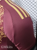 25-26 Algeria Brown Red Player Version Training shirts