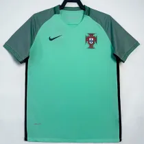 2016 Portugal Away Retro Soccer Jersey