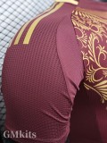 25-26 Algeria Brown Red Player Version Training shirts