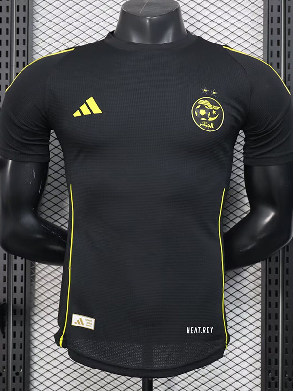 25-26 Algeria Black Player Version Training shirts (黄标)