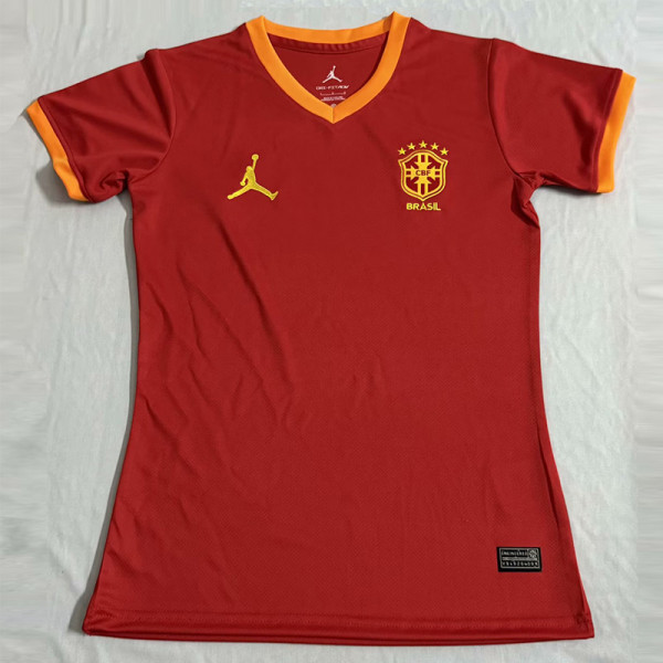 25-26 Brazil Red Special Edition Women Training shirts (女)飞人