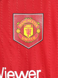 22-23 Man Utd Home Long Sleeve Player Version Soccer Jersey (长袖球员)