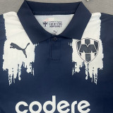 25-26 Monterrey Royal Blue Fans Soccer Jersey