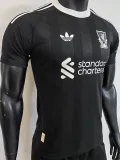 25-26 LIV Black Goalkeeper Player Version Soccer Jersey