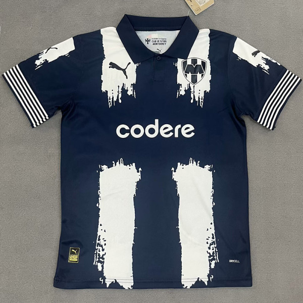 25-26 Monterrey Royal Blue Fans Soccer Jersey