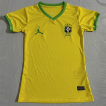25-26 Brazil Yellow Special Edition Women Training shirts (女)飞人