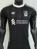 25-26 LIV Black Goalkeeper Player Version Soccer Jersey