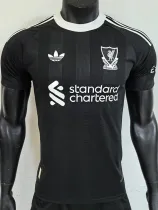 25-26 LIV Black Goalkeeper Player Version Soccer Jersey