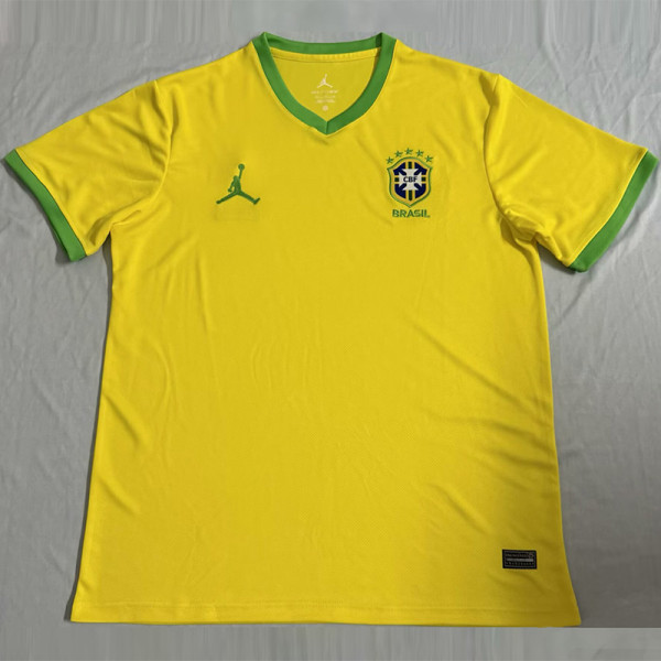 25-26 Brazil Yellow Special Edition Training shirts (飞人)