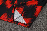 25-26 Flamengo Red Black Training Short Suit #D2542