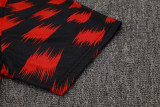 25-26 Flamengo Red Black Training Short Suit #D2542