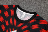 25-26 Flamengo Red Black Training Short Suit #D2542