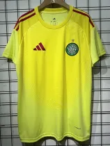 25-26 Celtic Yellow Goalkeeper Soccer Jersey
