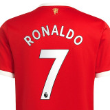 22-23 Man Utd Home Long Sleeve Player Version Soccer Jersey (长袖球员)